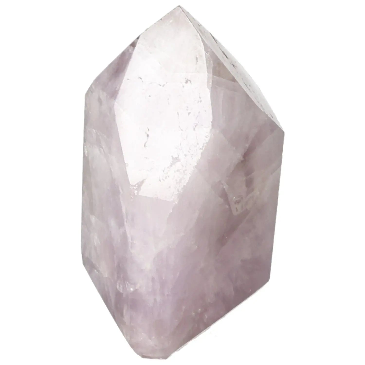 Seven Point Polished Amethyst crystal for serenity, stress reduction, and enhanced concentration from Sylvia Crystals.