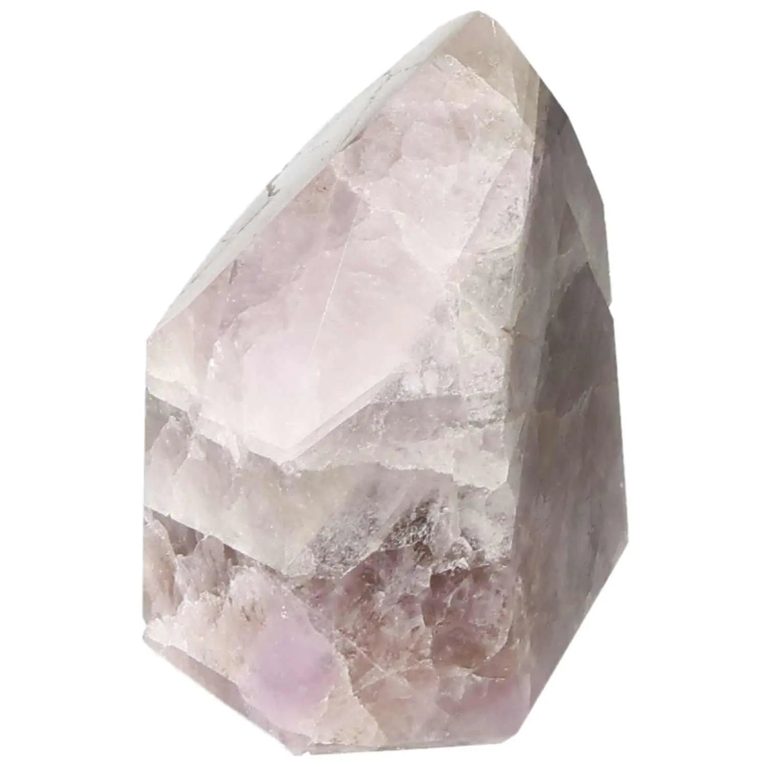 Polished Amethyst Super Seven Point crystal for stress relief, focus enhancement, and spiritual enlightenment by Sylvia Crystals.