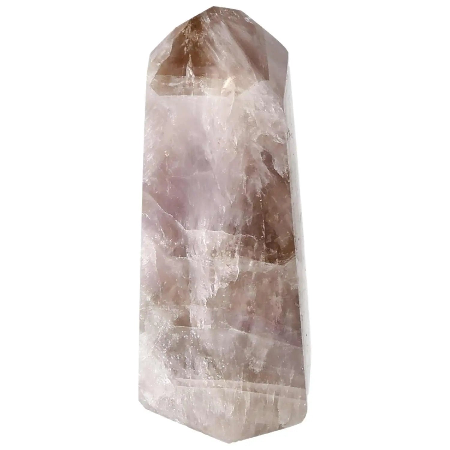 Polished Amethyst Super Seven Point crystal showcasing vibrant hues, from Sylvia Crystals, epitome of natural elegance and mindful living.