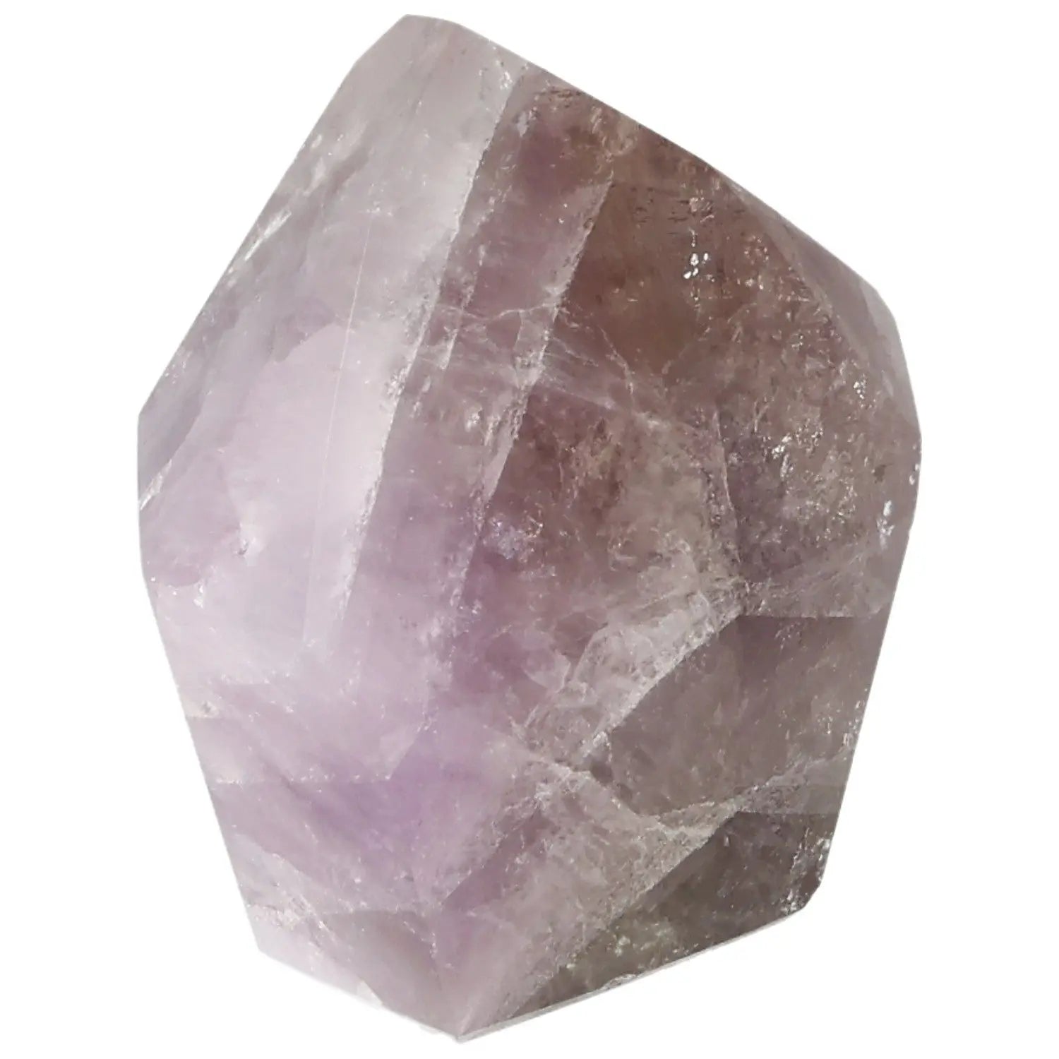 Seven Point Polished Amethyst crystal, handpicked by Sylvia Crystals, known for reducing stress and enhancing concentration.