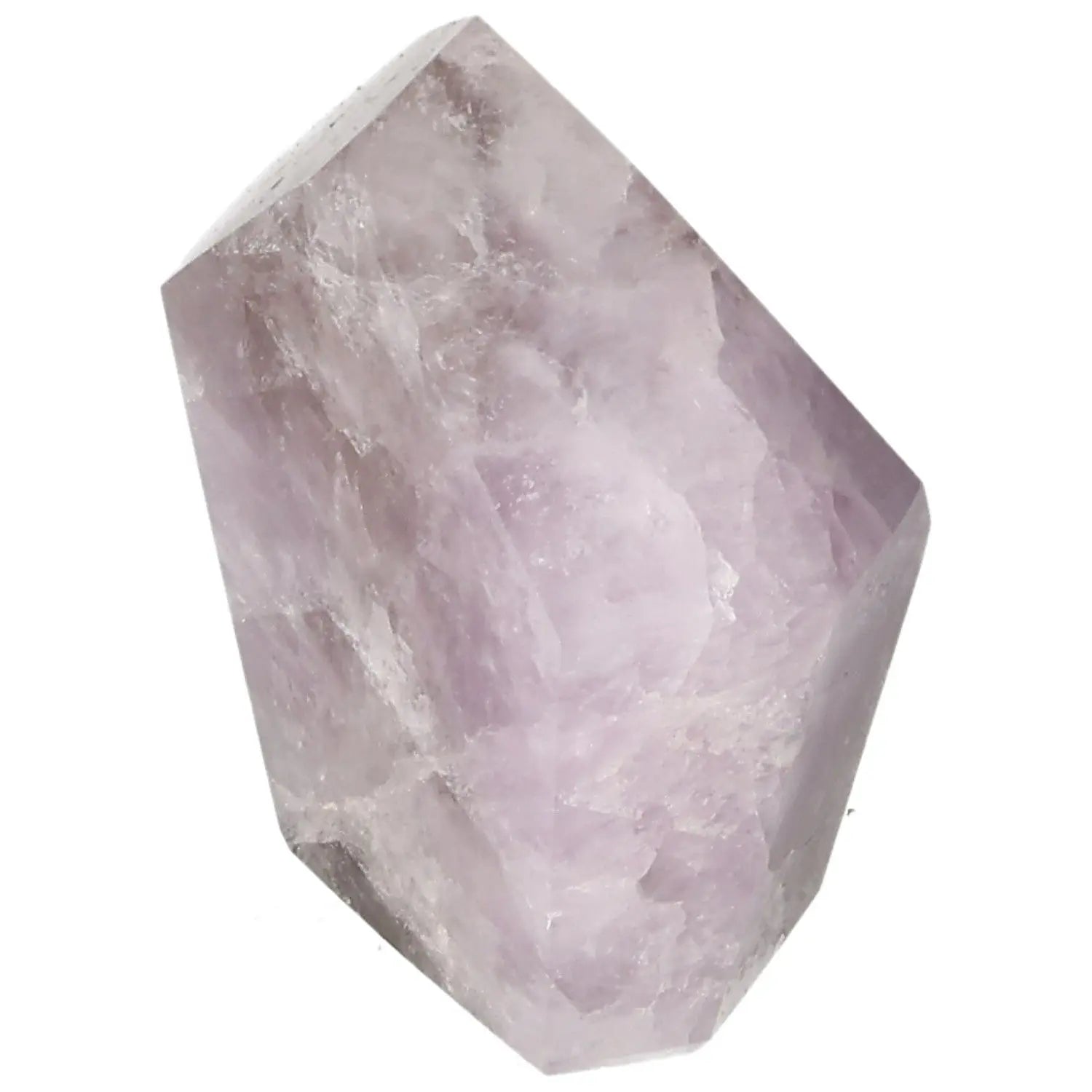 Seven Point Polished Amethyst crystal by Sylvia Crystals, known for reducing stress and enhancing concentration, perfect for spiritual growth.
