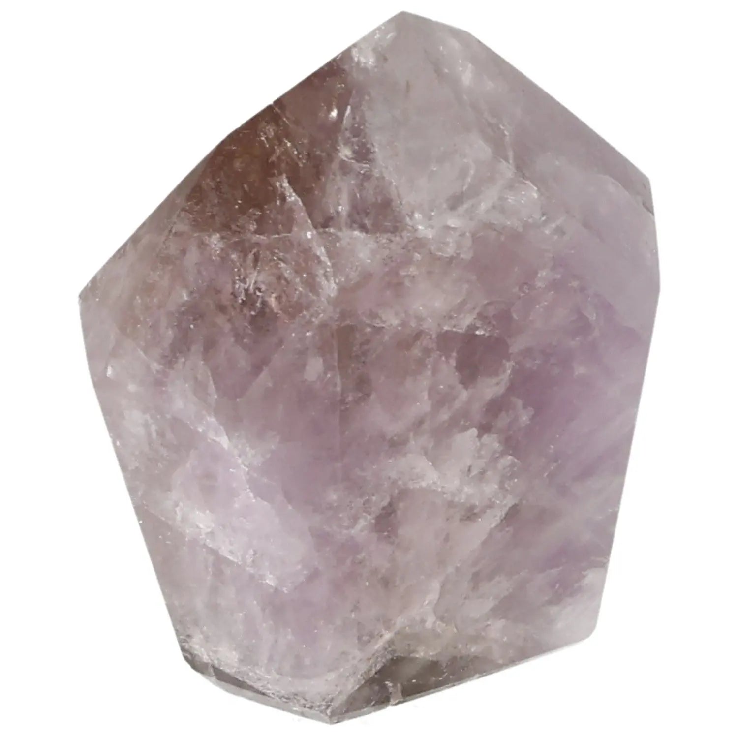 Seven Point Polished Amethyst crystal for emotional balance and spiritual growth from Sylvia Crystals.
