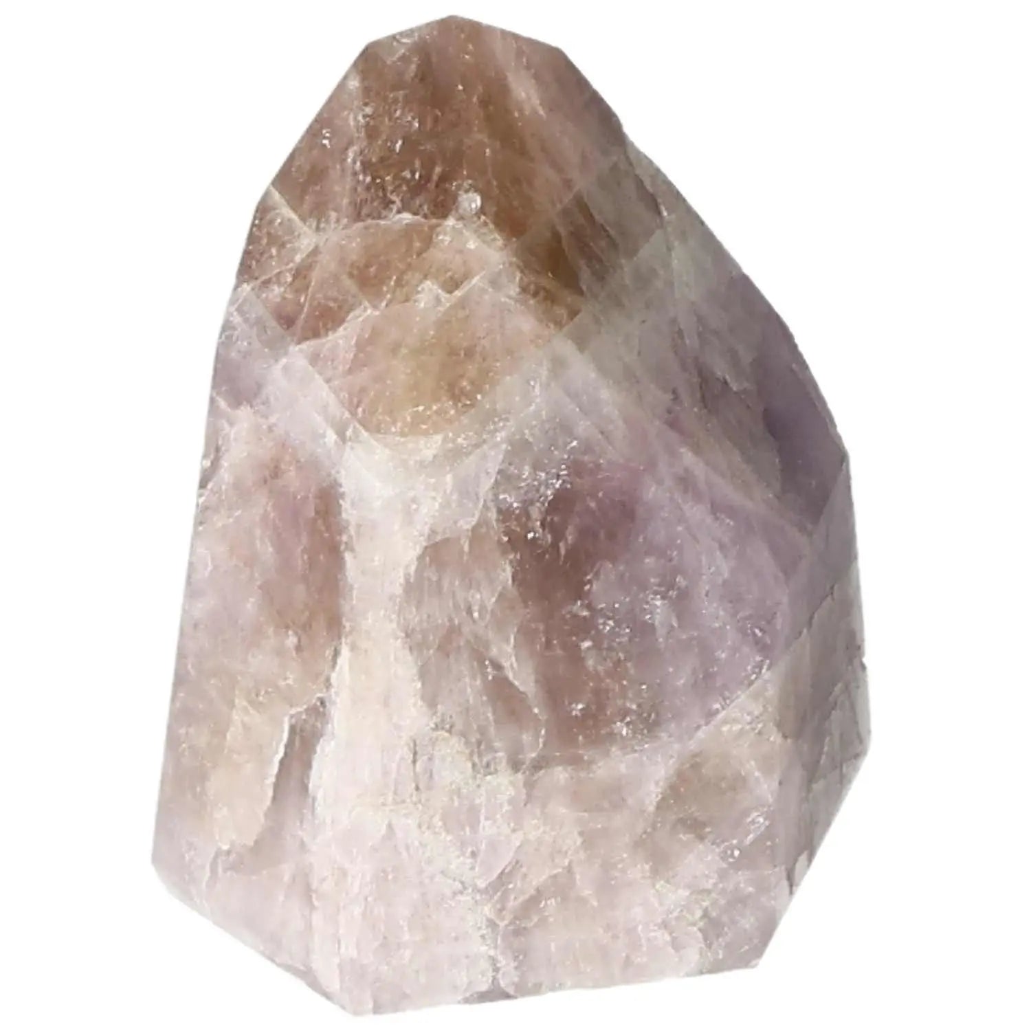 Polished Amethyst Super Seven Point crystal from Sylvia Crystals, showcasing natural beauty and transformative energy.