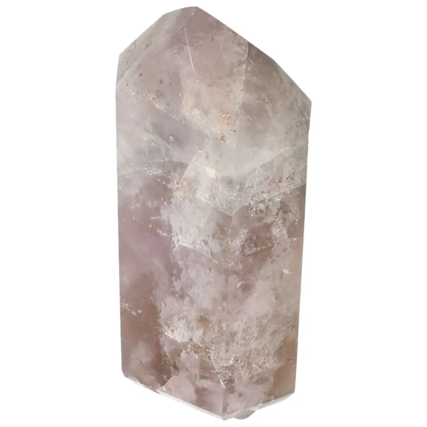Polished Amethyst Super Seven Point crystal for stress relief and energy boosting from Sylvia Crystals.