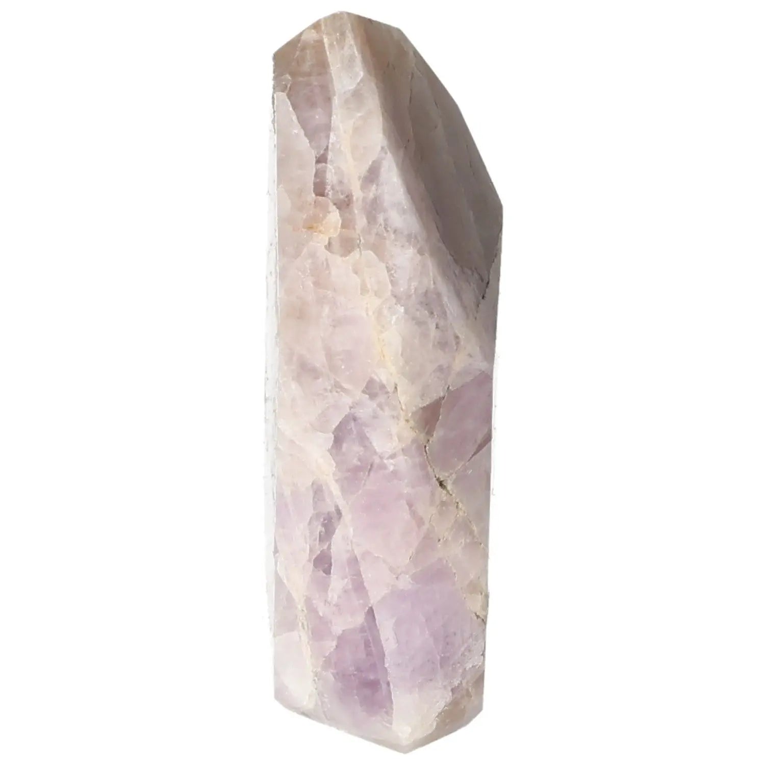 Seven Point Polished Amethyst Crystal from Sylvia Crystals, premium quality, enhances positive energy and reduces stress.