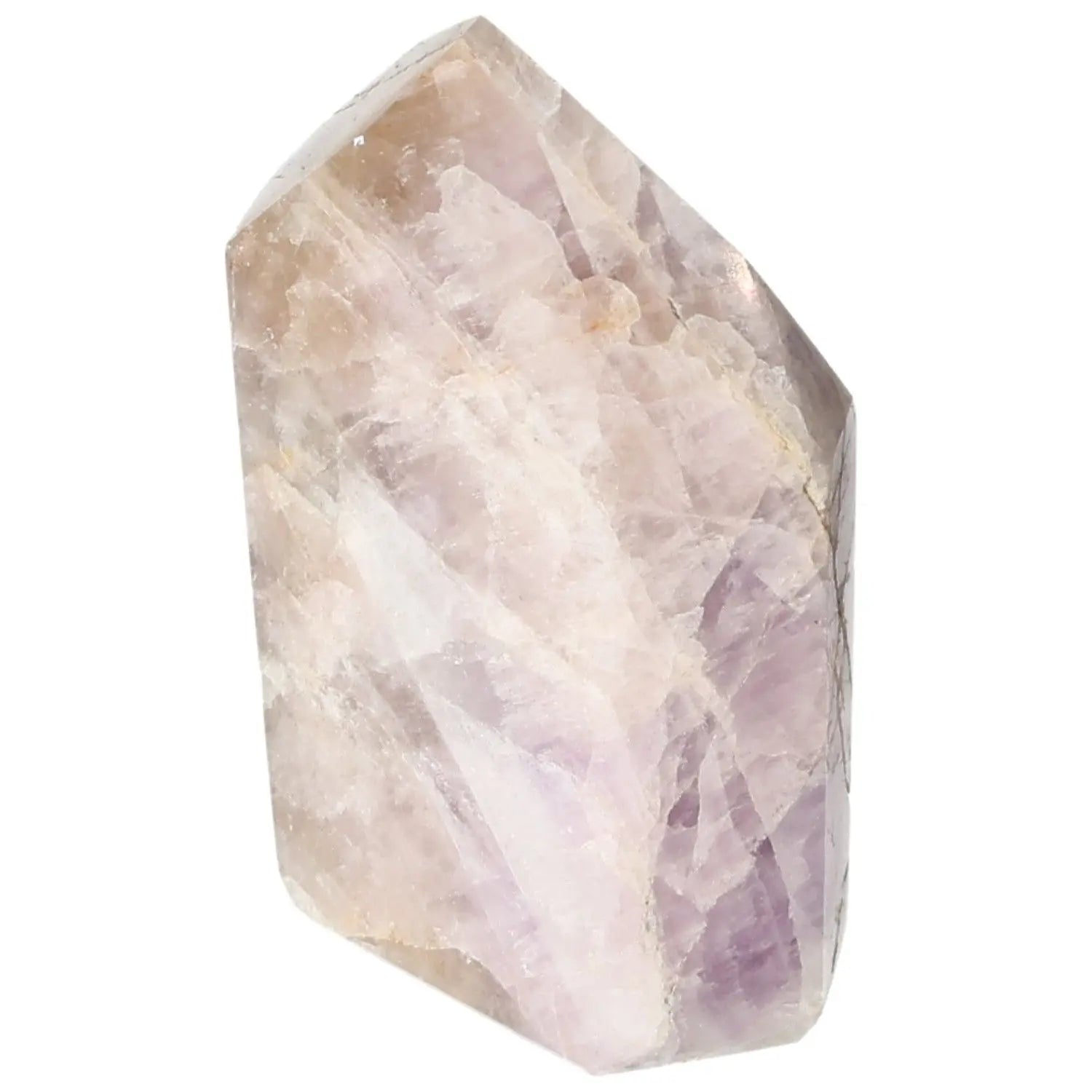 Seven Point Polished Amethyst gemstone from Sylvia Crystals, enhancing spirituality and luxury with its transformative allure.