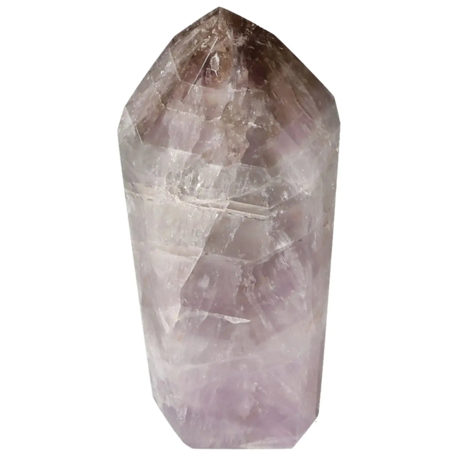 Seven Point Polished Amethyst crystal from Sylvia Crystals, known for enhancing emotional stability and concentration.