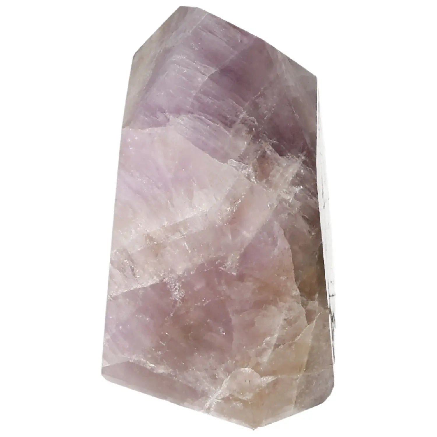 Seven Point Polished Amethyst crystal from Sylvia Crystals, known for stress reduction and enhancing concentration.