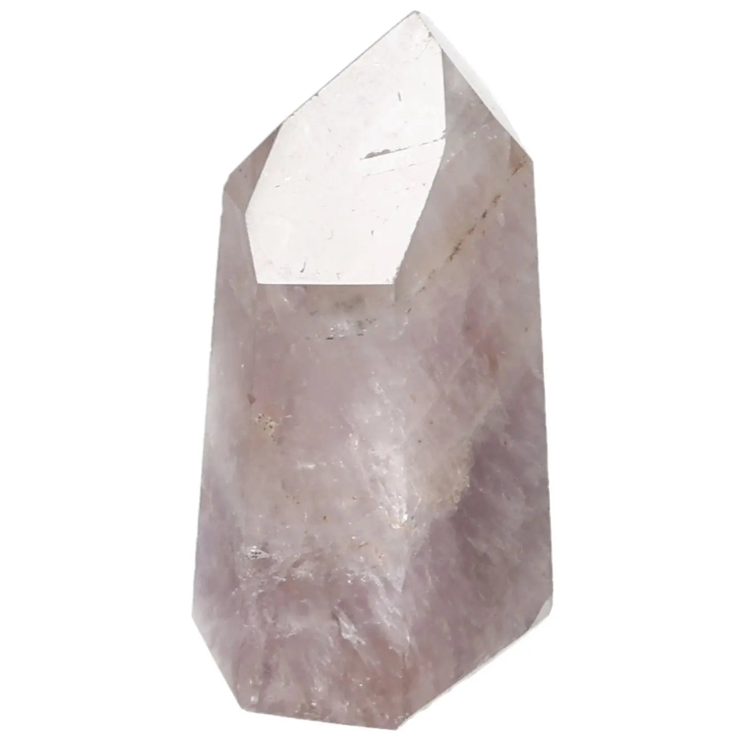 Seven Point Polished Amethyst crystal, luxurious and elegant, known for transformative energy and spiritual harmony by Sylvia Crystals.