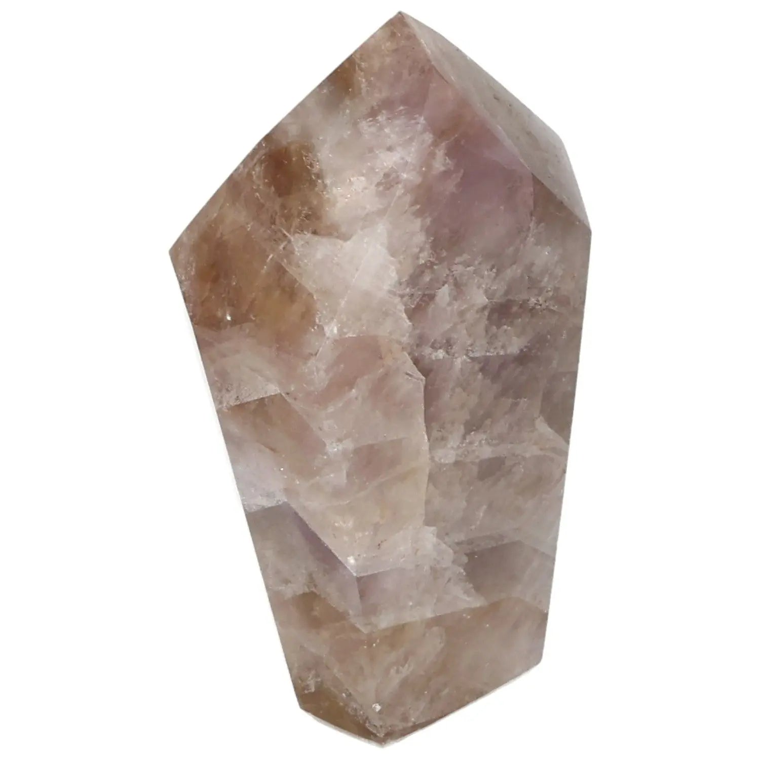 Seven Point Polished Amethyst crystal by Sylvia Crystals, showcasing luxury and healing properties.