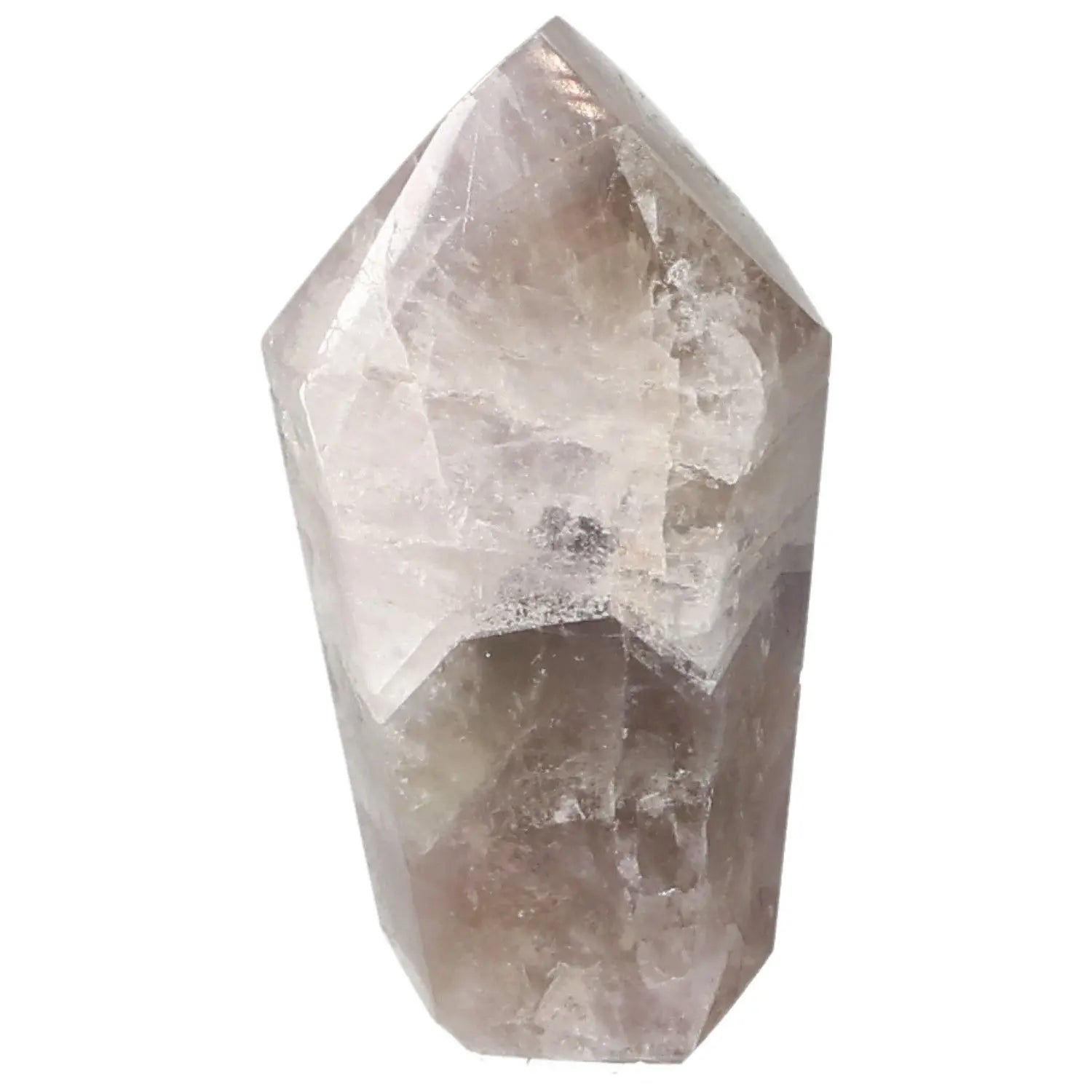 Seven Point Polished Amethyst crystal from Sylvia Crystals, showcasing its luxury and spiritual elegance.