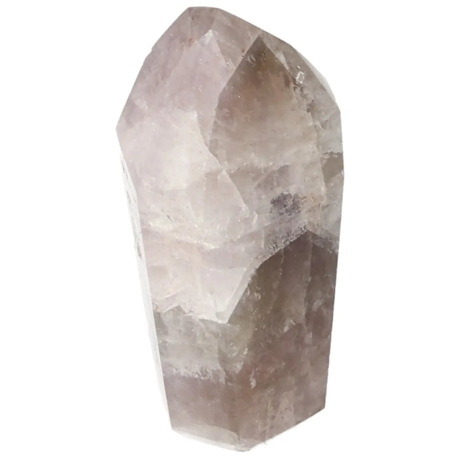 Seven Point Polished Amethyst from Sylvia Crystals, showcasing luxury and spiritual depth in a modern, elegant design.