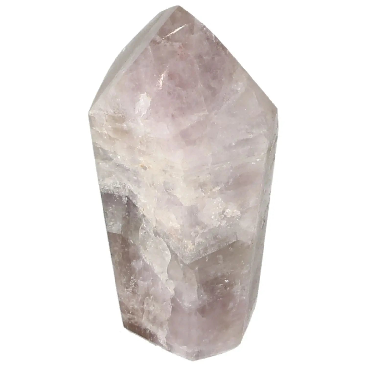 Seven Point Polished Amethyst crystal from Sylvia Crystals, showcasing spiritual elegance and luxury in gemstone form.