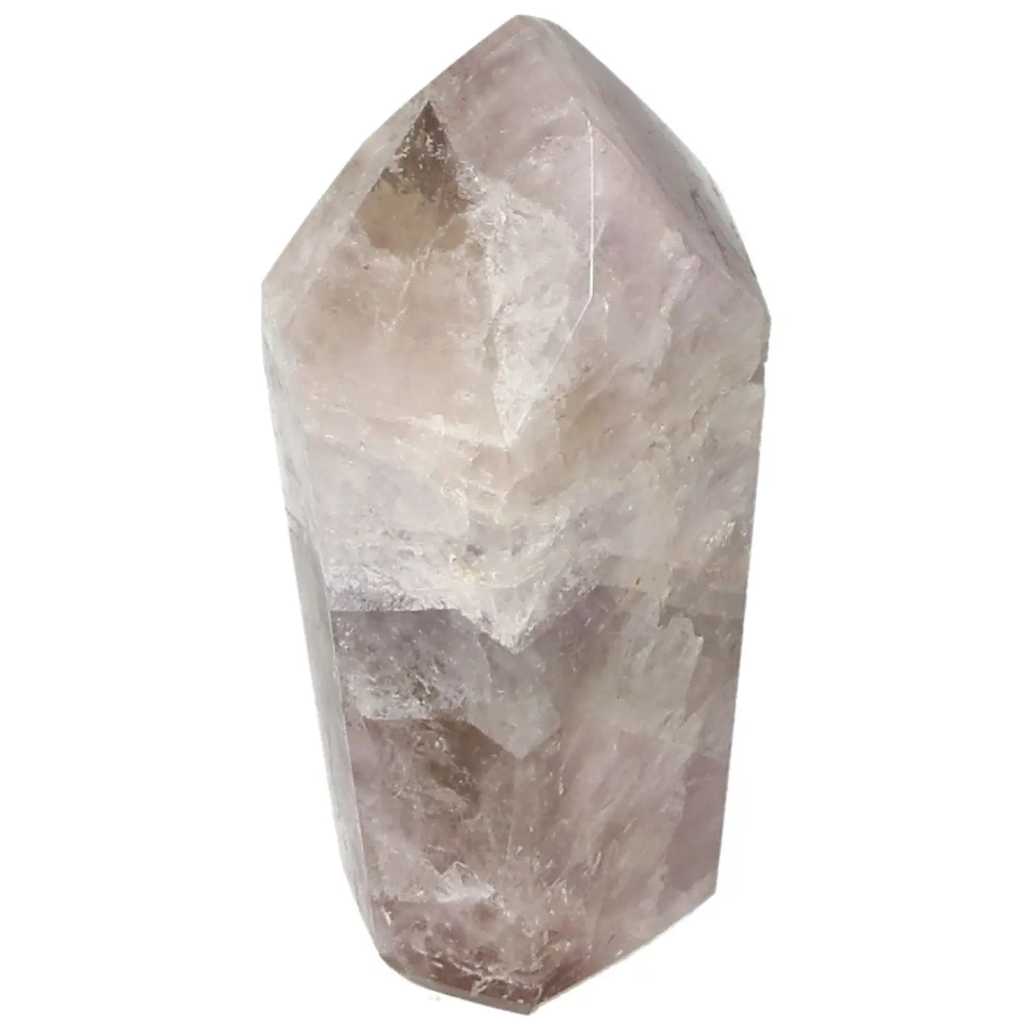 Seven Point Polished Amethyst crystal from Sylvia Crystals, showcasing luxury and spiritual elegance.