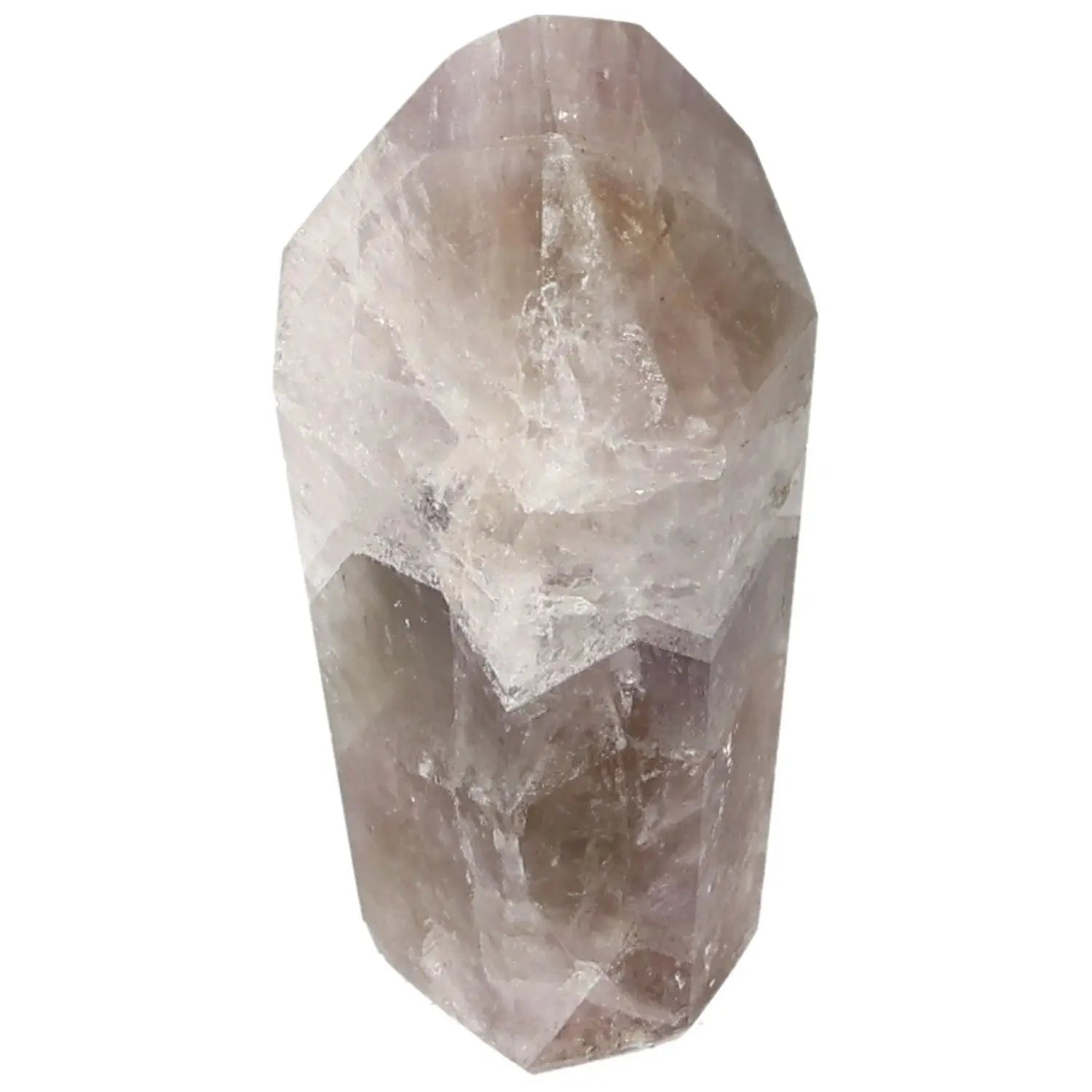 Seven Point Polished Amethyst crystal from Sylvia Crystals, showcasing its enchanting allure and spiritual depth.