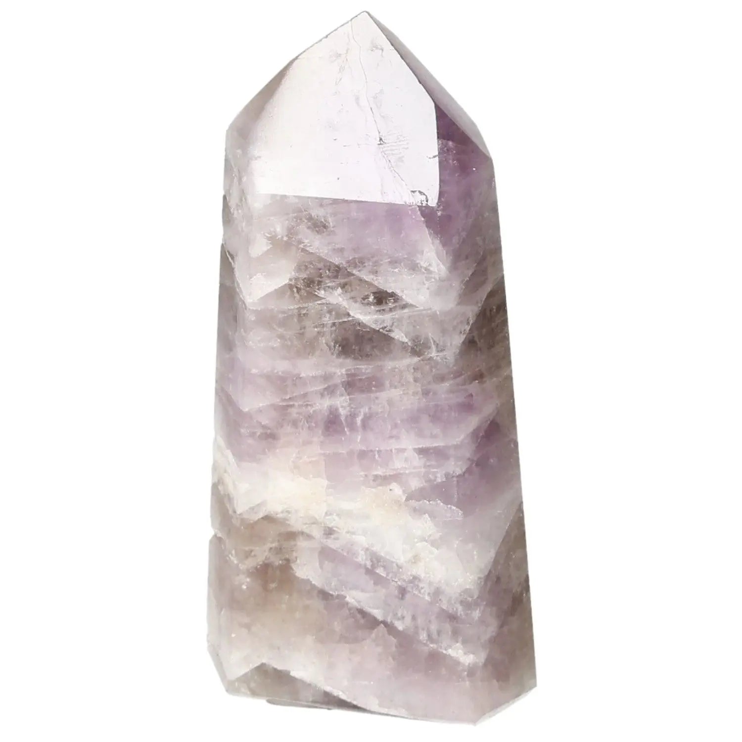 Seven Point Polished Amethyst crystal from Sylvia Crystals, known for enhancing spiritual harmony and energy focus.