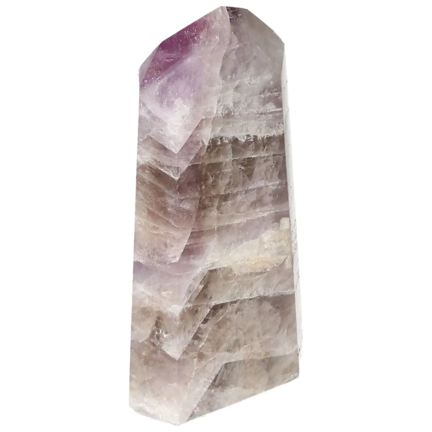 Seven Point Polished Amethyst crystal from Sylvia Crystals, known for enhancing serenity, spiritual harmony, and stress relief.