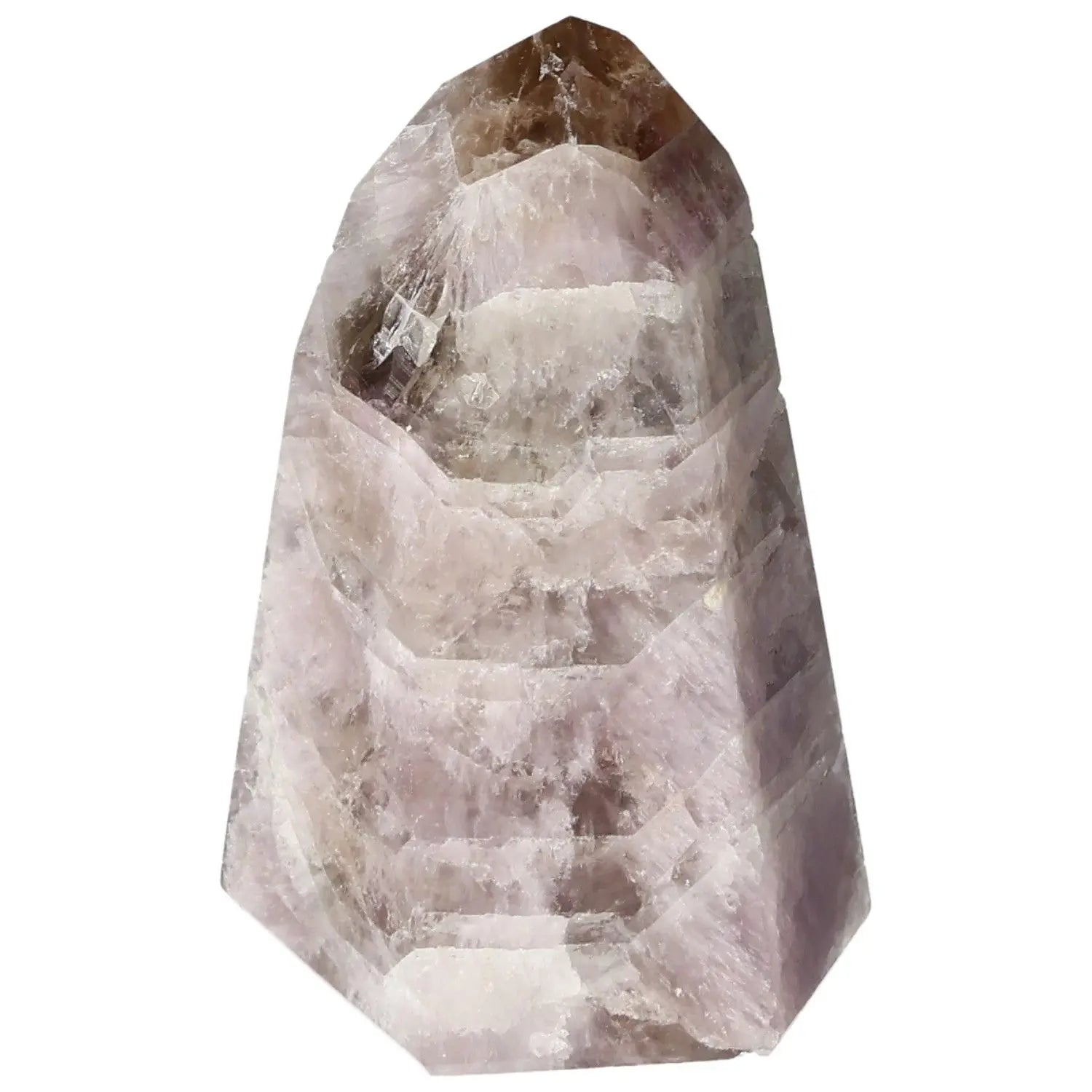Seven Point Polished Amethyst from Sylvia Crystals, elegant crystal for spiritual and personal growth, calming properties