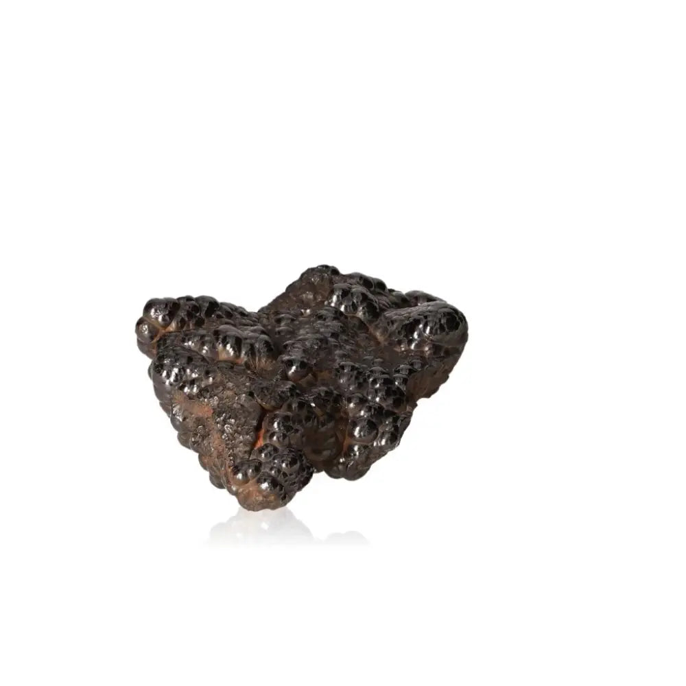 Polished Botryoidal Hematite crystal cluster, grounding and empowering for energy shielding and emotional balance.