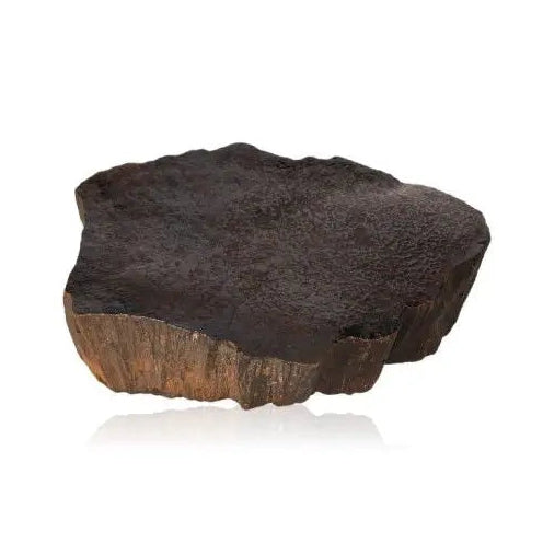 Polished botryoidal hematite with metallic luster, a grounding crystal for protection and emotional balance.