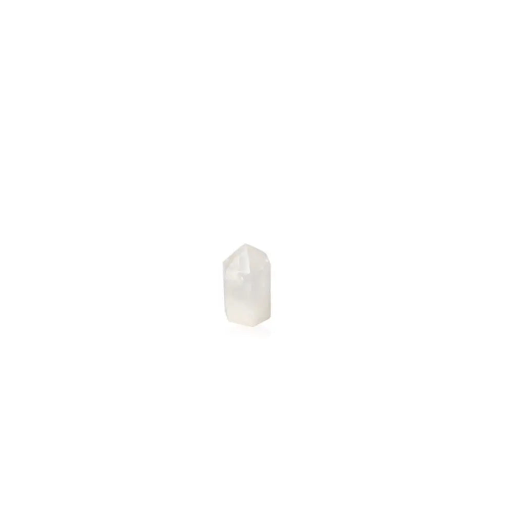 Polished Crystal Quartz Point for energy balance and spiritual clarity.