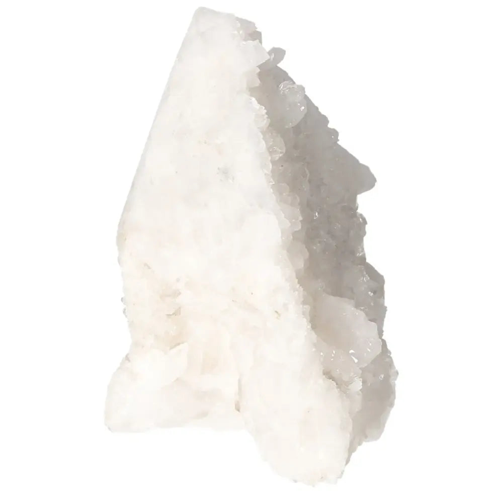 Polished Milky Quartz Point from Sylvia Crystals, showcasing premium quality and purifying properties for serene spaces.