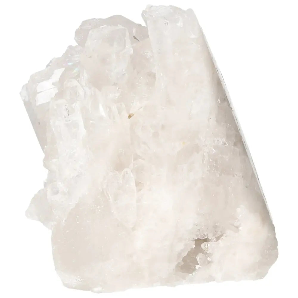 Polished Milky Quartz Point crystal for harmony and energy balance from Sylvia Crystals