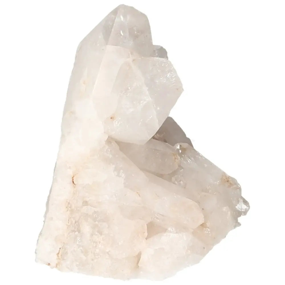Alt Tag: Polished Milky Quartz Point from Sylvia Crystals showcasing its natural elegance and energy-enhancing properties for tranquility.