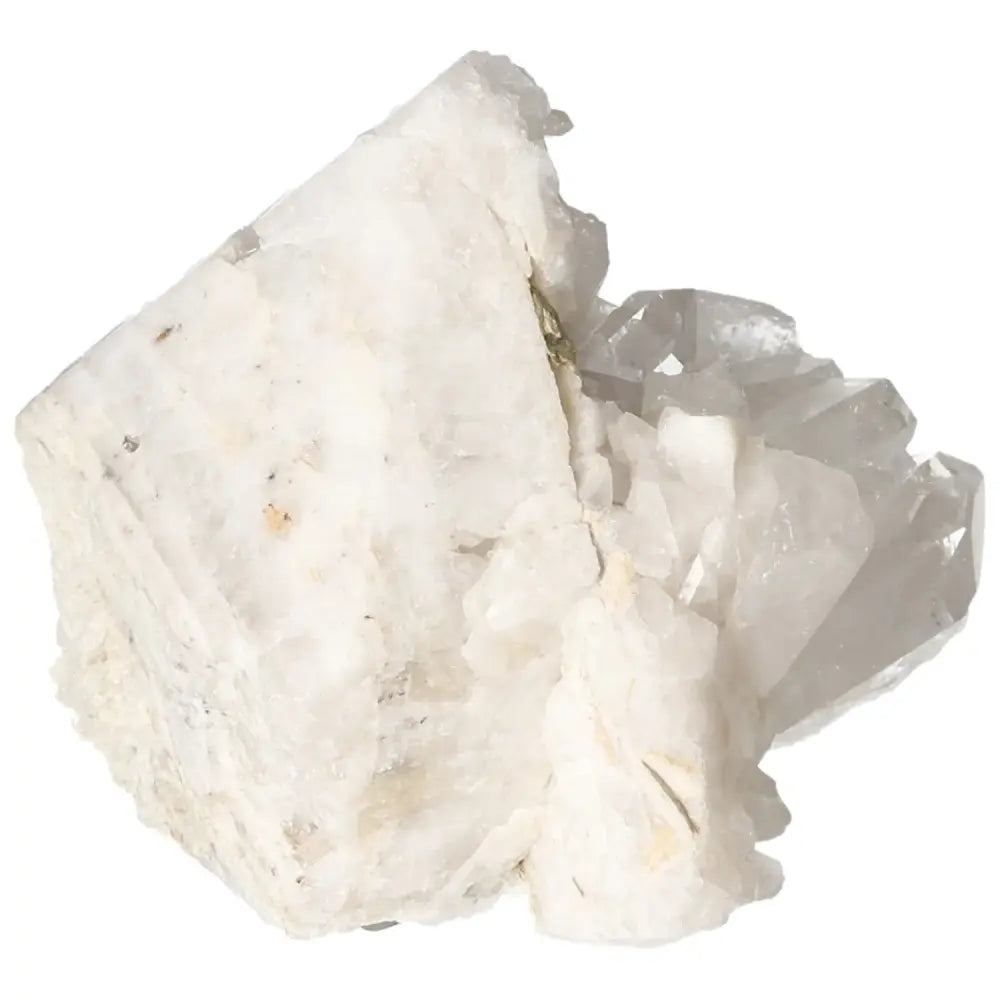 Polished Milky Quartz Point crystal, a premium Sylvia Crystals piece with a polished finish, ideal for enhancing clarity and balance.