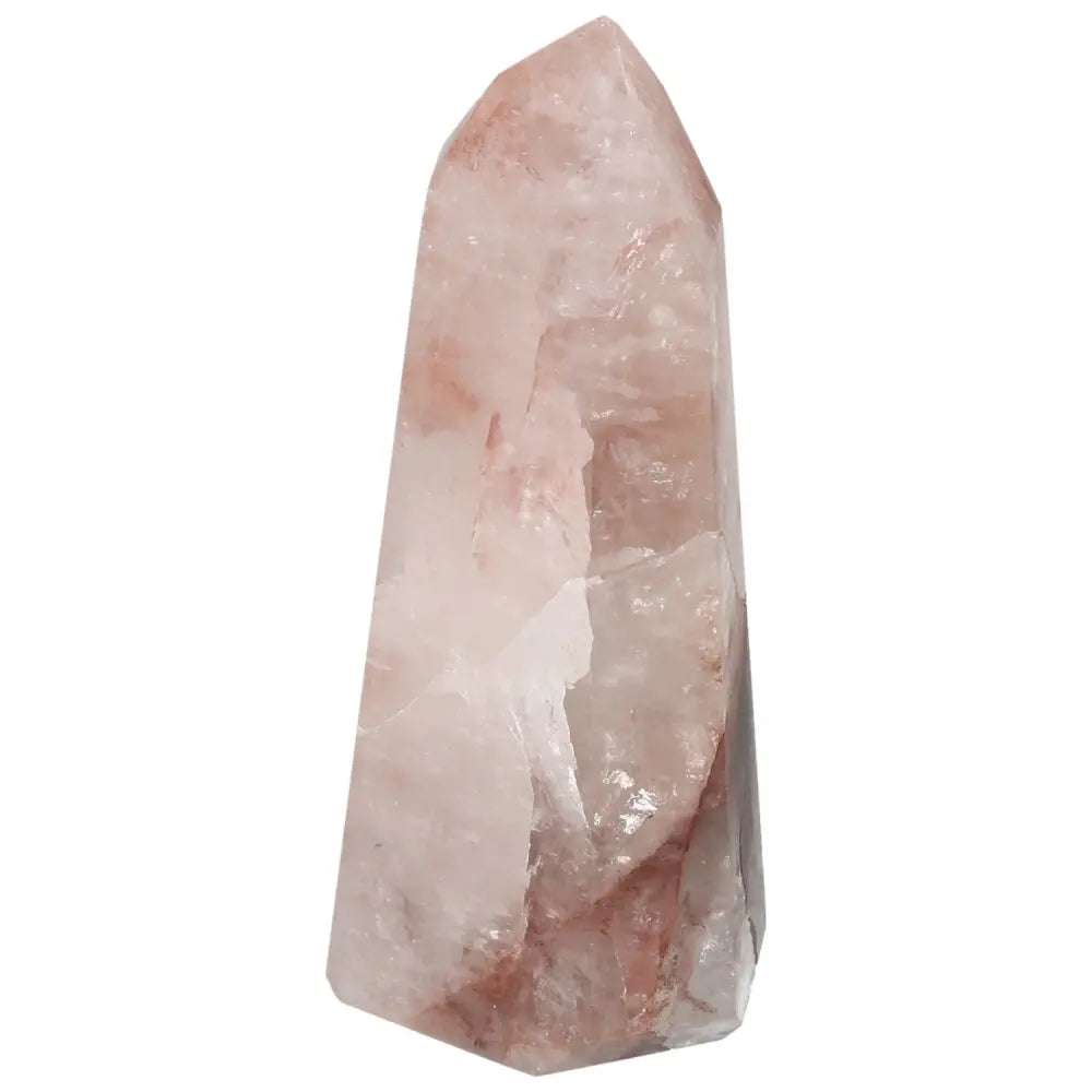 Polished Point Hematoide crystal by Sylvia Crystals, showcasing premium craftsmanship and natural elegance, ideal for collectors.