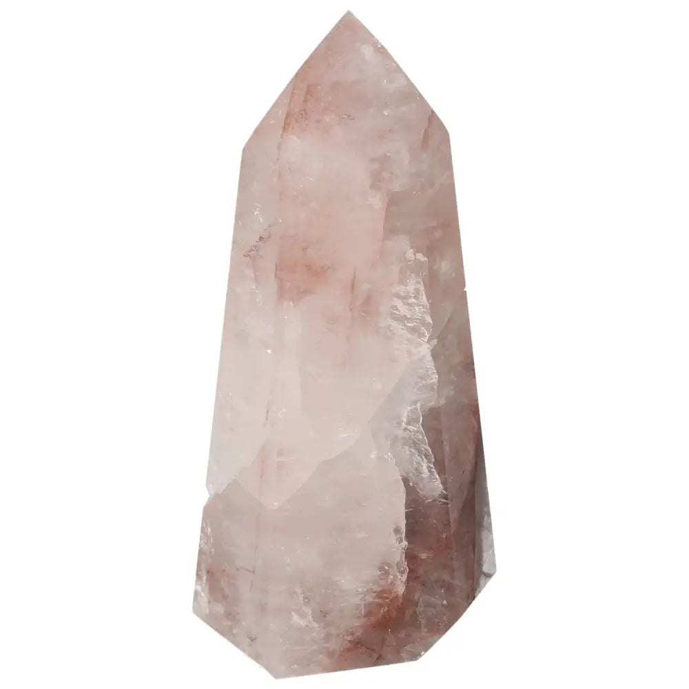 Polished Point Hematoide crystal by Sylvia Crystals, showcasing premium craftsmanship and natural beauty. Essential for collectors.