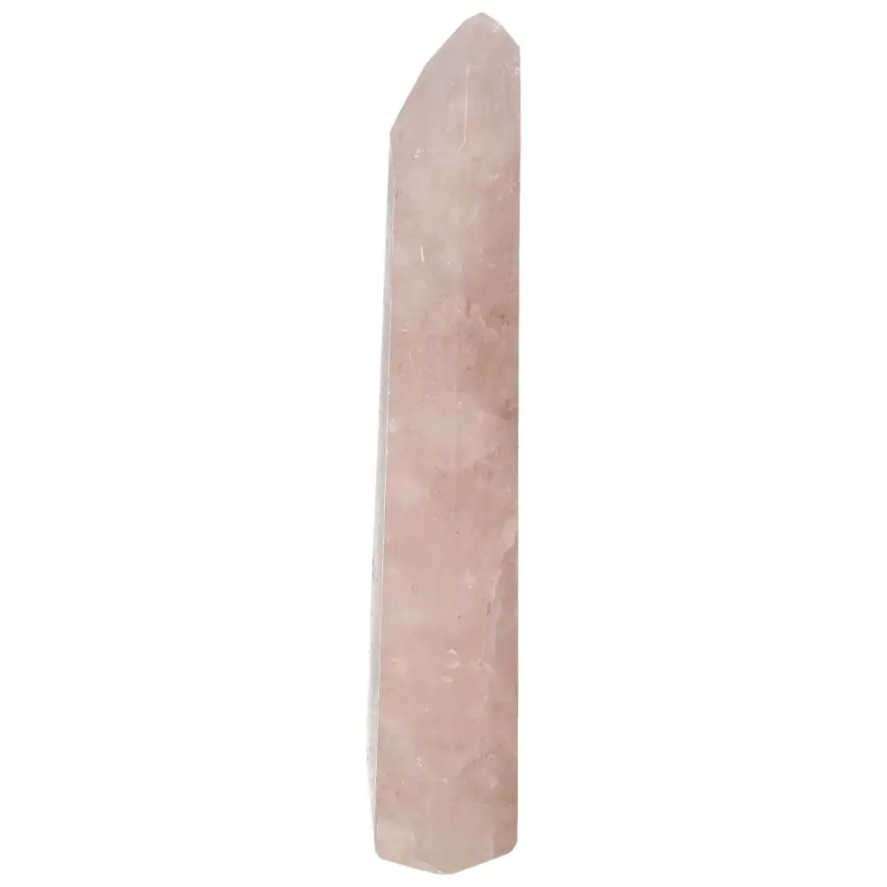 Polished Point Hematoide crystal from Sylvia Crystals, showcasing elegant craftsmanship and spiritual energy.