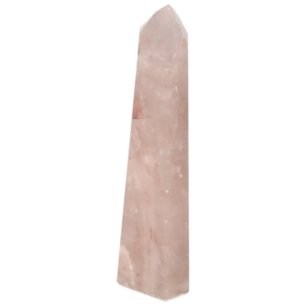 Polished Point Hematoide crystal from Sylvia Crystals, showcasing luxurious finish and transformative energy for spiritual awareness.