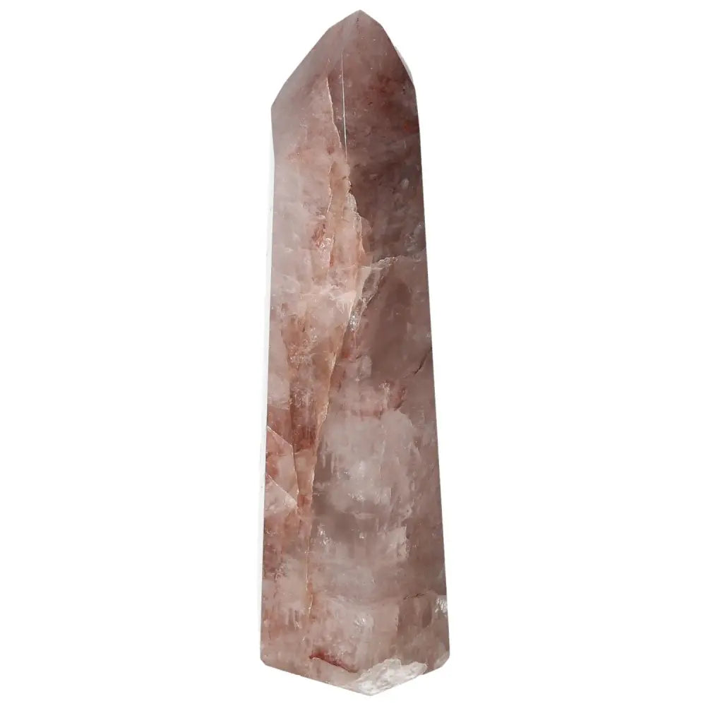 Polished Point Hematoide crystal by Sylvia Crystals, premium quality for spirituality and elegance.