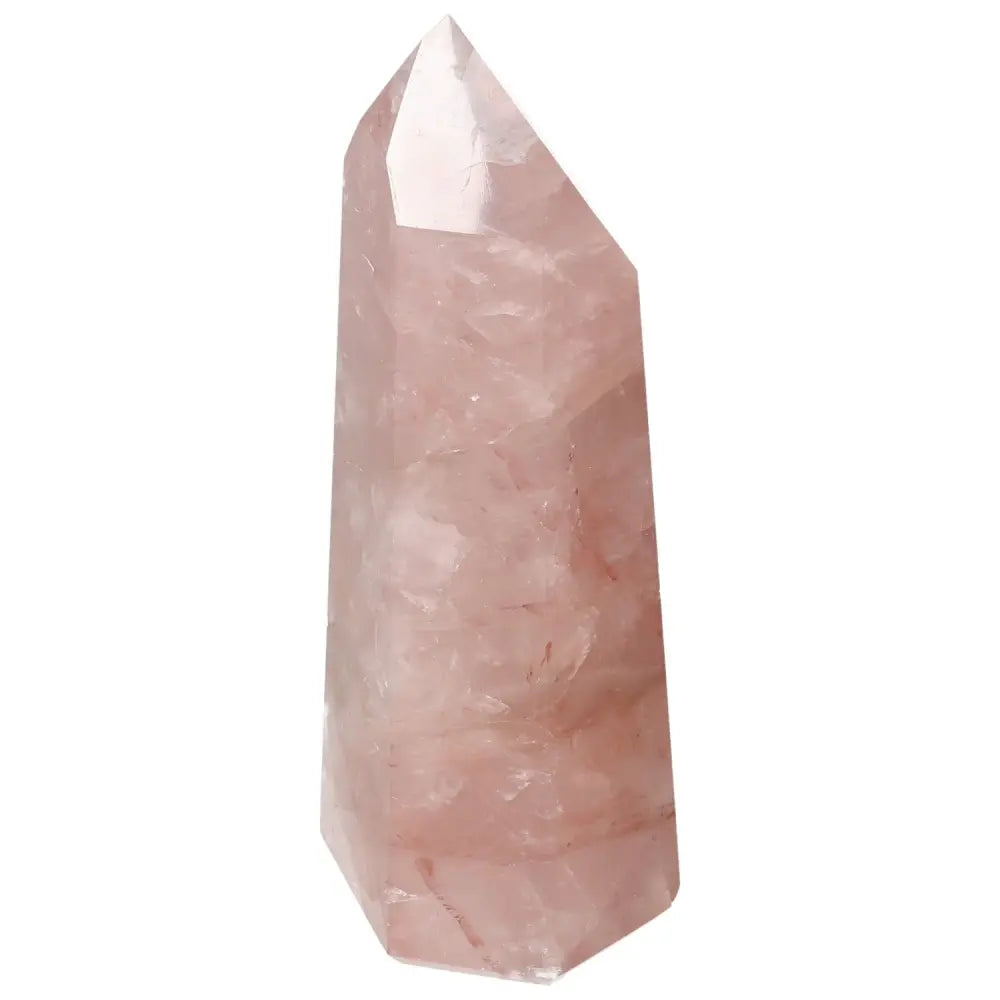 Luxurious Polished Point Hematoide crystal with intricate patterns from Sylvia Crystals, perfect for enhancing a conscious living space.