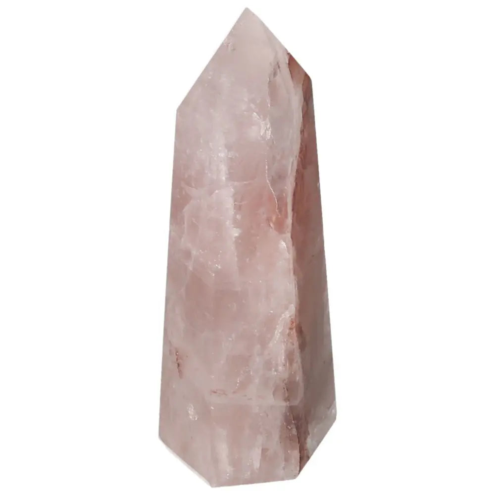 Polished Point Hematoide crystal, a premium piece from Sylvia Crystals showcasing luxury and spirituality in design.