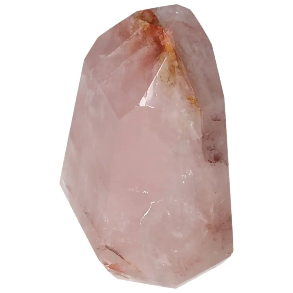 Polished Point Hematoide crystal from Sylvia Crystals, showcasing elegant design and energy, handpicked for quality and consciousness.