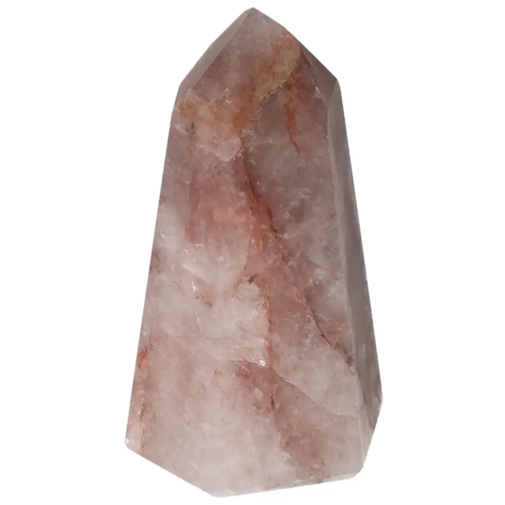 Polished Point Hematoide Crystal from Sylvia Crystals, featuring an elegant smooth surface that highlights its natural beauty and healing energy.