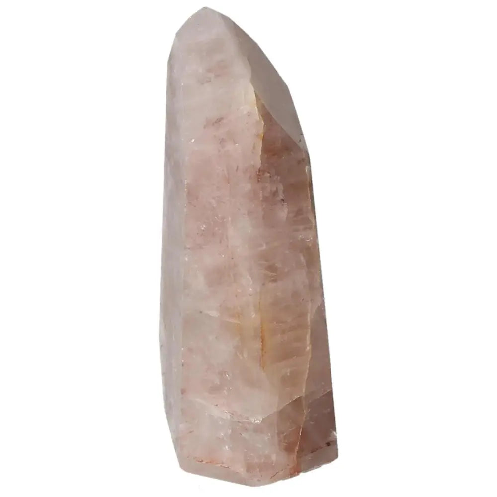 Polished Point Hematoide crystal showcasing its elegant design and captivating natural beauty from Sylvia Crystals.