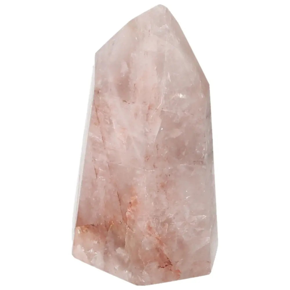 Polished Point Hematoide from Sylvia Crystals, showcasing luxurious beauty and spiritual depth in premium quality.