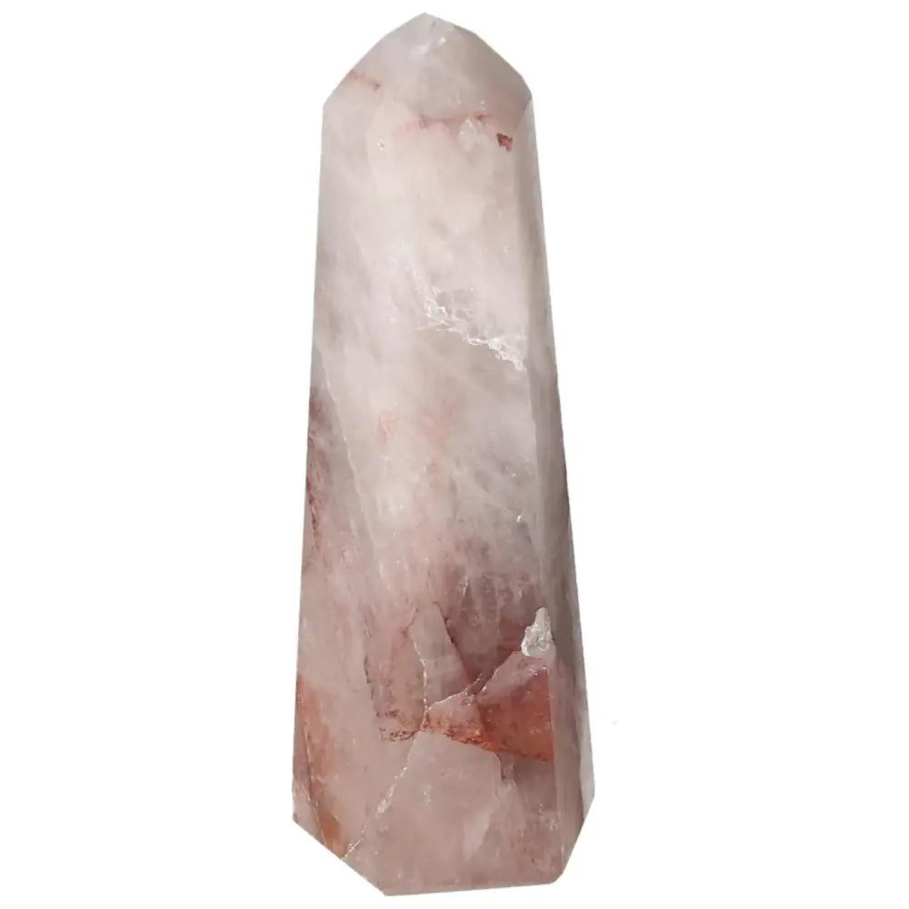 Polished Point Hematoide crystal from Sylvia Crystals showcasing natural allure and elegance, perfect for collectors.