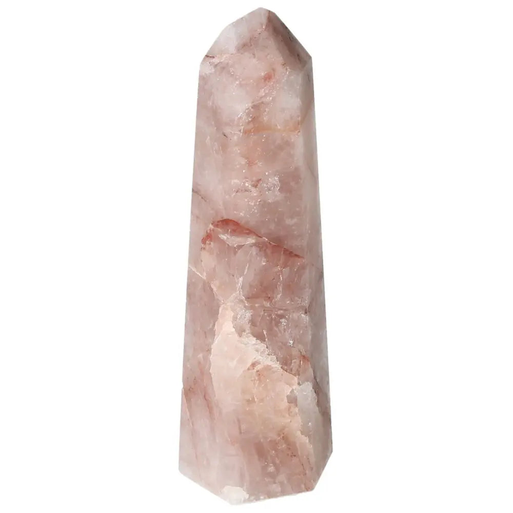 Polished Point Hematoide crystal by Sylvia Crystals, a symbol of elegance and spiritual energy, meticulously selected by artisans.