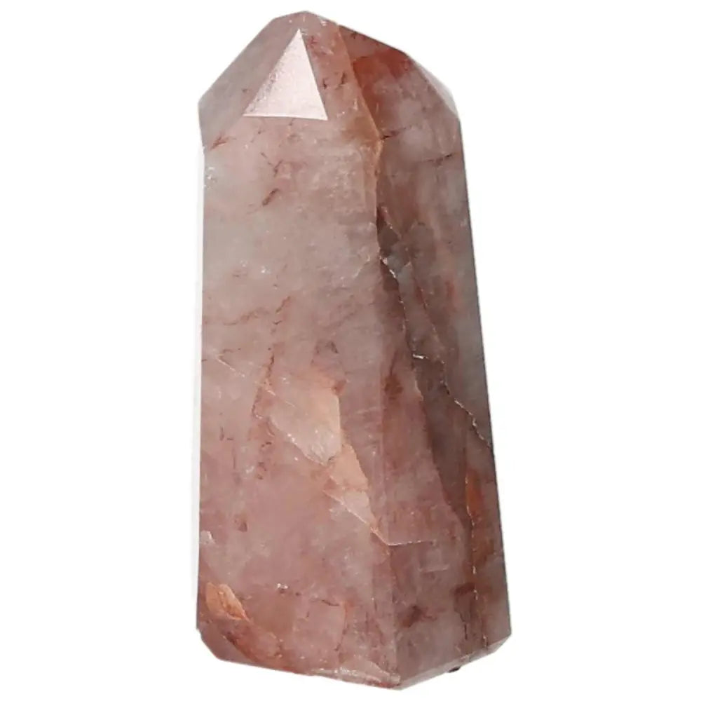 Polished Point Hematoide crystal, exemplifying luxury and spiritual depth from Sylvia Crystals collection.