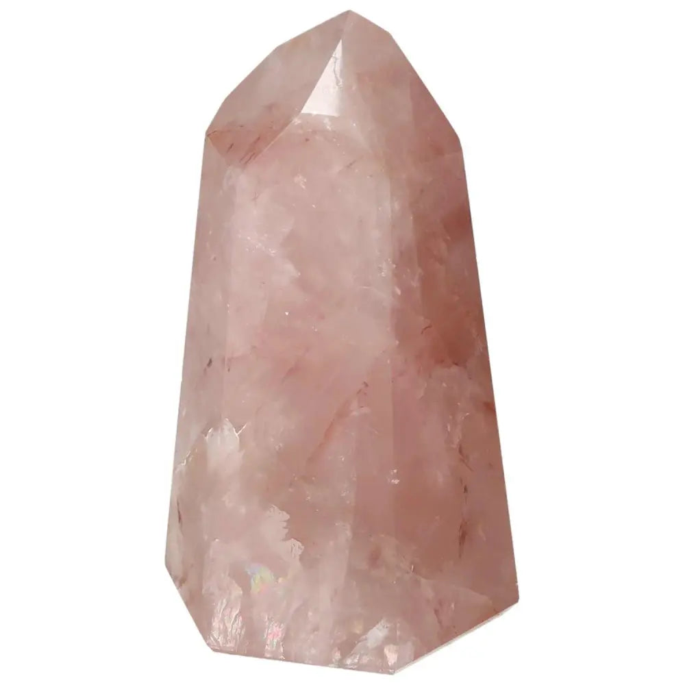 Polished Point Hematoide gemstone by Sylvia Crystals, showcasing a blend of luxury and spirituality, perfect for conscious living enthusiasts.