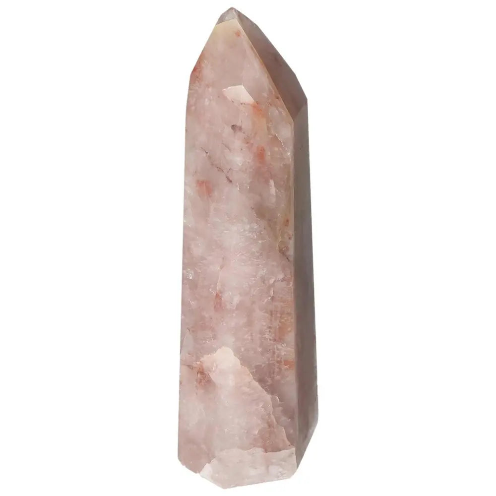 Polished Point Hematoide crystal from Sylvia Crystals, symbolizing luxury, inner strength, and spiritual clarity.
