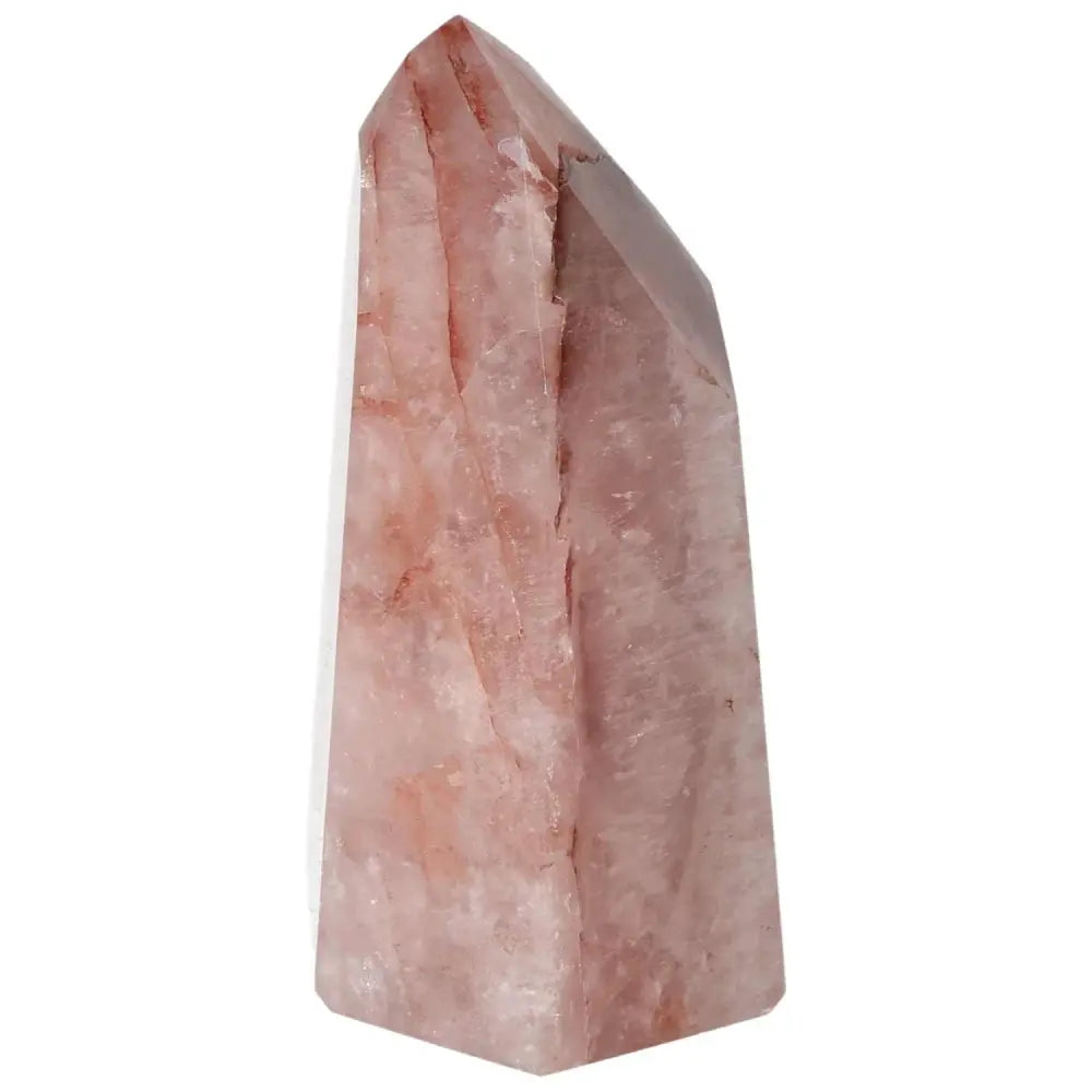 Polished Point Hematoide crystal from Sylvia Crystals, showcasing elegance and spiritual harmony, handpicked premium quality.