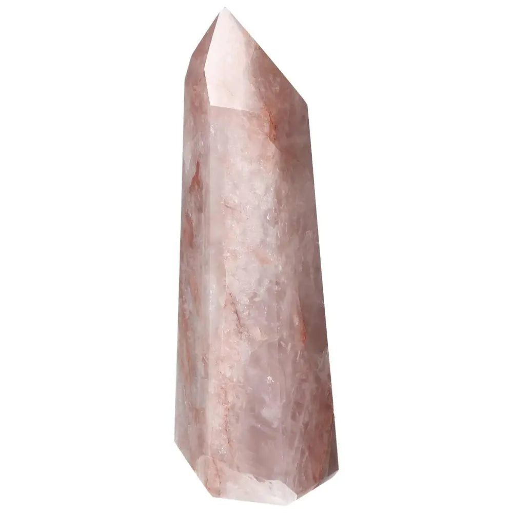 Polished Point Hematoide crystal from Sylvia Crystals, showcasing natural elegance and spiritual enrichment