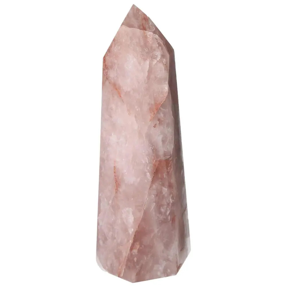Polished Point Hematoide crystal from Sylvia Crystals offering elegance and spiritual enrichment.