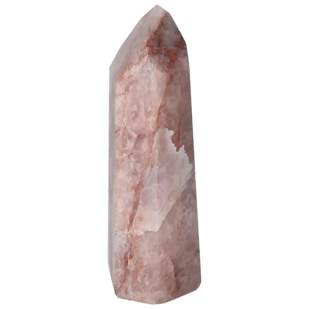 Elegant Polished Point Hematoide crystal with refined geometry and natural beauty, a premium product by Sylvia Crystals.