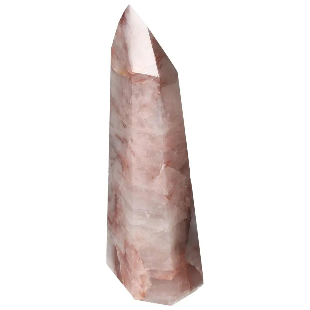 Polished Point Hematoide by Sylvia Crystals, showcasing premium craftsmanship and quality, ideal for luxury gemstone collections.